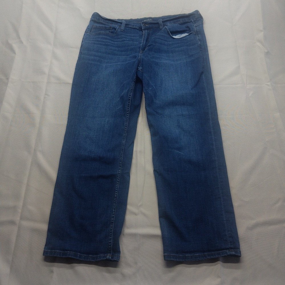 Flag & Anthem Portland Relaxed Men's Blue Jeans 36x30 Sterling Wash